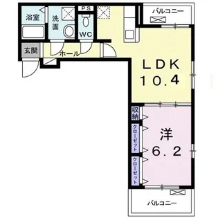 リバーセゾン北戸田【3階】の間取り