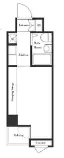 プロフィットリンク蒲田【4階】の間取り