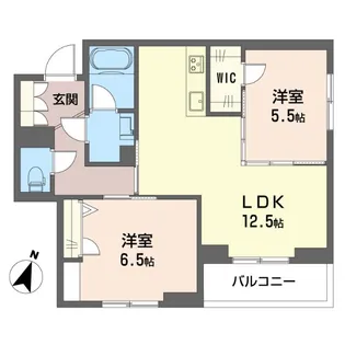 アティラン【3階】の間取り