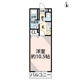 アムール DU MONDEI【2階】の間取り