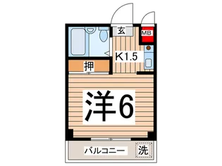 メゾン六浦【2階】の間取り
