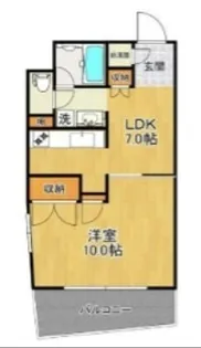 恒陽馬込マンション【8階】の間取り
