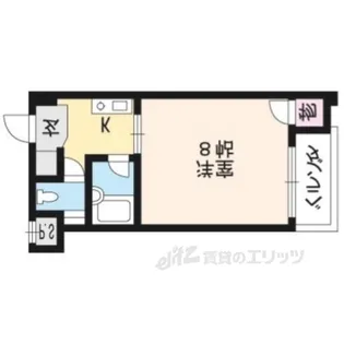 エルデ桃山【2階】の間取り