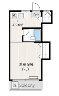 ホワイトハウス代田【3階】の間取り