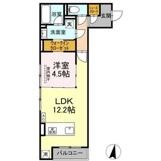 フォーティスMGH【2階】の間取り