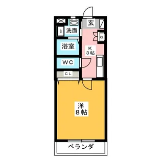 シューフルールVI【2階】の間取り