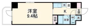 HF久屋大通レジデンス【6階】の間取り