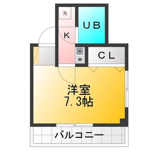 ピオ オクト【3階】の間取り
