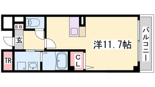 クラールオストベルグI【2階】の間取り