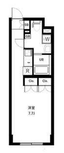 コスモリード東高円寺テラス【1階】の間取り