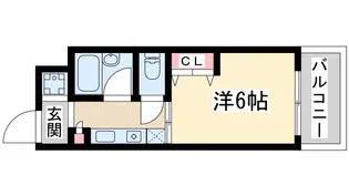 ルミエ新大阪【3階】の間取り