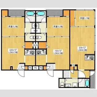 なごみマンション【3階】の間取り