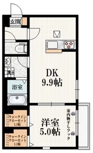 メゾン フォレスト【1階】の間取り