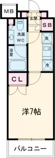 パークスフィア中野富士見町【2階】の間取り