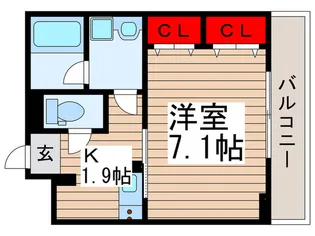 シャノワール【2階】の間取り