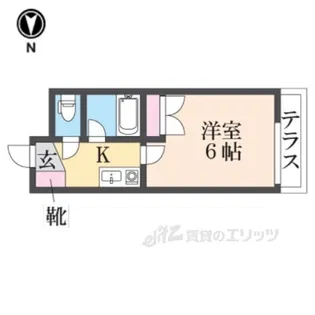 シティパルユー【3階】の間取り