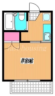 ドミール楡【1階】の間取り