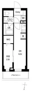 プレセダン千駄木【1階】の間取り