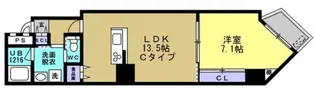 AXIA MEIEKI【5階】の間取り