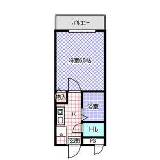 リバティ大野【3階】の間取り