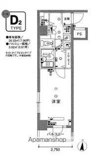 スカイコート文京白山第3【3階】の間取り