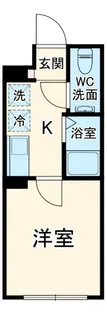 OHANA武蔵小杉【5階】の間取り
