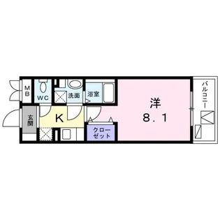 グレイン 町屋【2階】の間取り