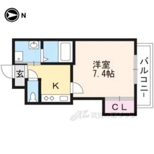 UZUMASAARCUS【2階】の間取り