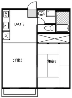 ハイツシナガワ ◎【2階】の間取り