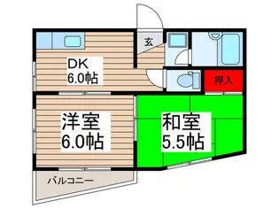 メゾンHIROSHIMA【2階】の間取り