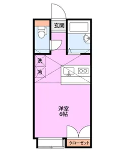 大志館I【1階】の間取り