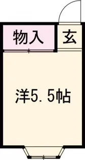 エス・テラス王子【1階】の間取り
