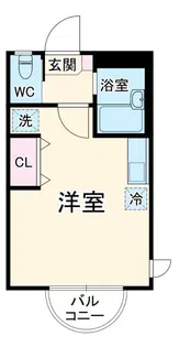 リファインド領家【1階】の間取り