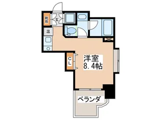 タウンコ-ト舟橋【7階】の間取り