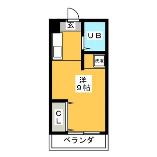 リヴェール サニービル【4階】の間取り