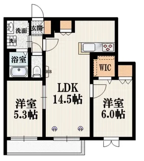 クレアール【2階】の間取り