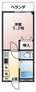 メゾンファミール【3階】の間取り