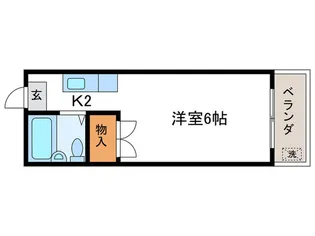 ア-バンフラット【3階】の間取り
