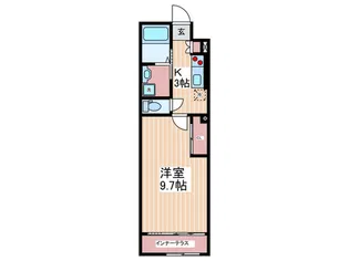 MKレジデンス山根【2階】の間取り