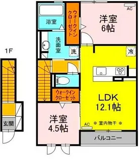 セジュール・Kの間取り