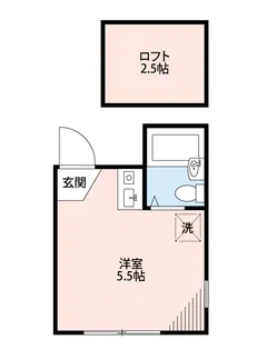 レジデンス中野【1階】の間取り