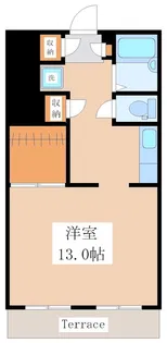 Nメゾン学芸大【1階】の間取り