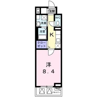 アイランダー駒込【4階】の間取り
