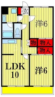ヴィヴレ上本郷【1階】の間取り