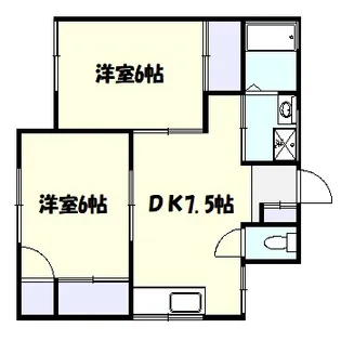 ハイメルハウゼ【1階】の間取り