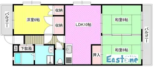ソフィアコート寿【4階】の間取り