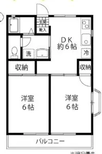 東京都練馬区三原台2【アパート】の間取り