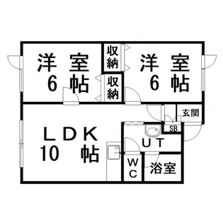 RONDO BELL【1階】の間取り