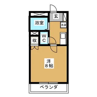 メゾンUTAJAYA【2階】の間取り