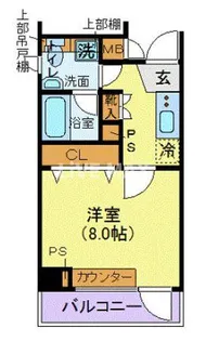 メインステージ錦糸町アヴァンセ【5階】の間取り